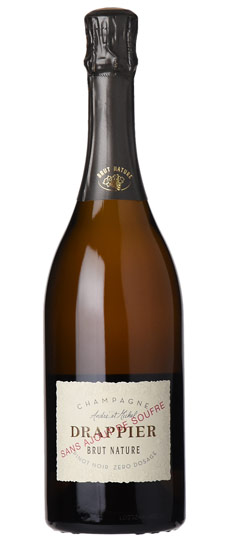 Drappier "Sans Soufre" Brut Zero Blanc de Noirs Champagne