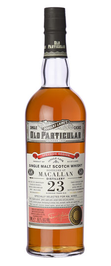 1993 Macallan 23 Year Old Old Particular K L Exclusive Single Barrel Cask Strength Single Malt Scotch Whisky 750ml Sku