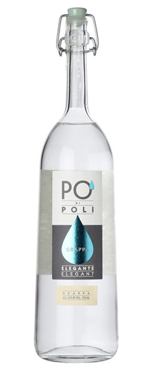 Jacopo Poli Po'di Poli Elegante Pinot Grappa (750ml)  (Local Delivery Only - cannot ship)