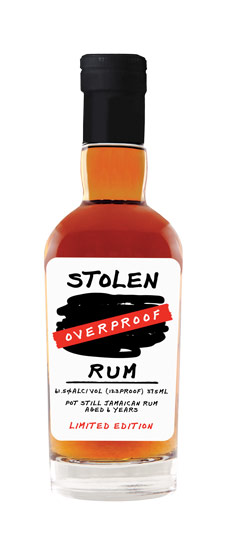 Stolen Rum "Overproof" 6 Year Old Pot Still Jamaican Rum (375ml)