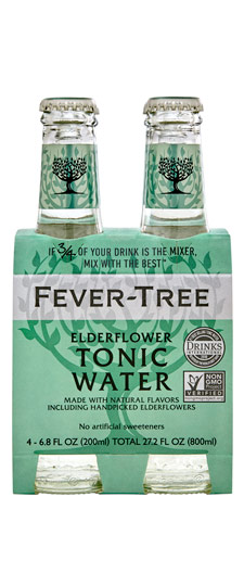 Fever - Tree Elderflower, Refreshingly Light & Premium Indian Tonic Water  500ml