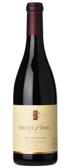 2014 Small Vines "M K Vineyard" Sonoma Coast Pinot Noir