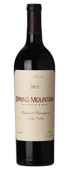 2012 Spring Mountain Vineyard Napa Valley Cabernet Sauvignon - SKU 1315889