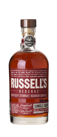 Russell's Reserve Single Barrel "#17-384" (Rick House D, Floor 3, Row 70, Level 1) K&L Exclusive Kentucky Straight Bourbon(750ml)