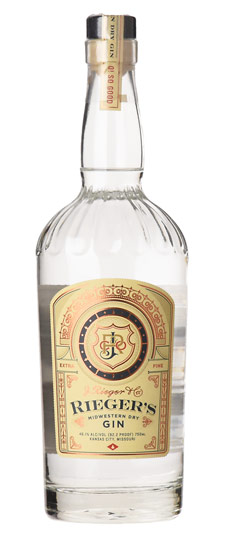 Rieger's Midwestern Missouri Dry Gin (750ml)