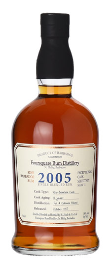 2005 Foursquare Rum Distillery 12 Year Old 