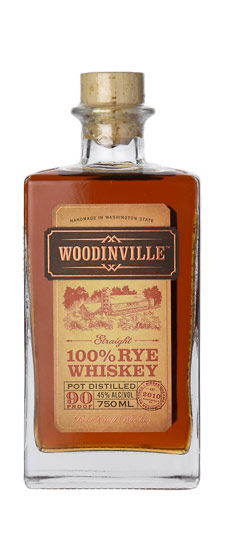 Woodinville Straight 100% Rye Whiskey (750ml )