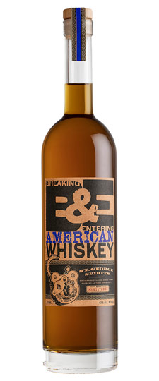 St. George "Breaking & Entering" American Whiskey (750ml)
