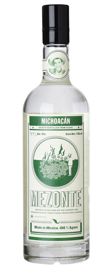 Mezonte "Jorge Perez" Michoacan Spirit Distilled From Agave (750ml)  (uncertified mezcal) 