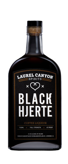 Laurel Canyon Spirits "Black Hjerte" Coffee Liqueur (750ml)