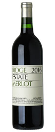 2016 Ridge Vineyards "Estate" Santa Cruz Mountains Merlot 