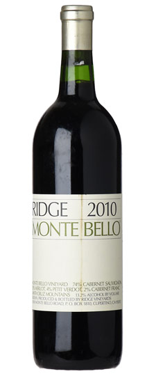 Ridge Vineyards : Monte Bello 2019