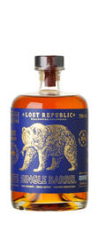 Lost Republic Single Barrel Cask Strength Straight Rye Whiskey (750ml) 