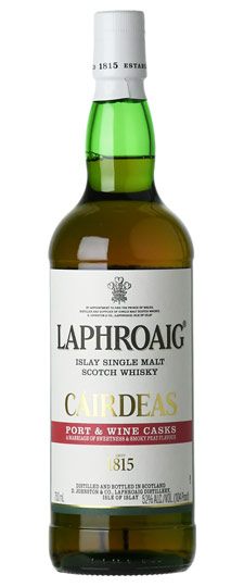 Laphroaig "Cairdeas Bottled 2020" Port and Wine Matured Cask Strength Islay Single Malt Scotch Whisky (750ml)