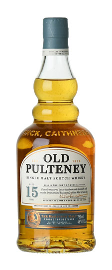 Old Pulteney 15 Year Old Single Malt Whisky (750ml)