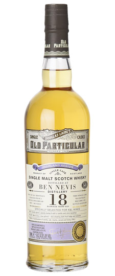 2001 Nevis 18 Year Old "Old Particular" K&L Exclusive Single Refill Hogshead Cask Strength Single