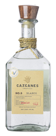 Cazcanes No 9. Blanco Tequila (750ml) - SKU 1453965