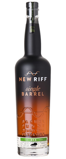 New Riff "Single Barrel" Kentucky Straight Rye Whiskey (750ml)