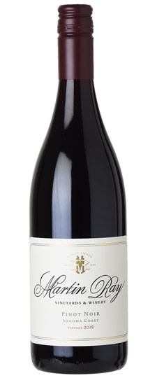 2018 Martin Ray Sonoma Coast Pinot Noir - SKU 1459287