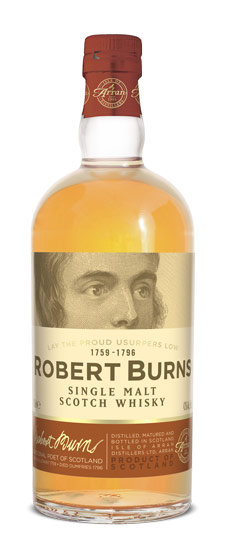 Arran Robert Burns Edition Island Single Malt Scotch Whisky (750ml)