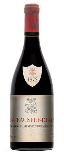 1972 Xavier Vignon 1972 Chateauneuf Du Pape