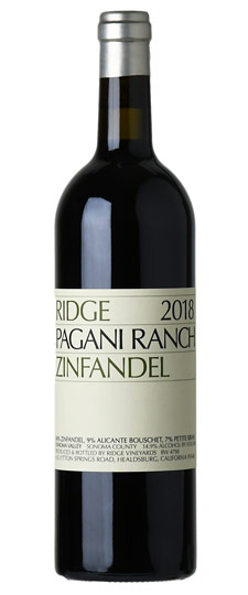 2018 Ridge Vineyards 