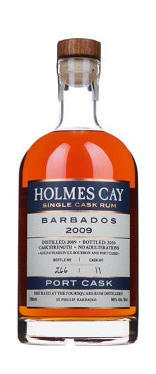 2009 Foursquare 11 Year Old  "Holmes Cay" Single Port Cask Blended Barbados Rum (750ml)
