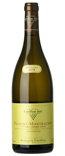 2018 Domaine François Carillon Puligny-Montrachet 1er Cru "Champ Gain ...