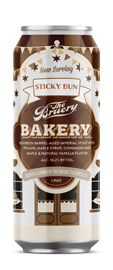 The Bruery "Bakery: Sticky Bun" Bourbon Barrel-Aged Imperial Stout with Pecans, Maple Syrup, Cinnamon, and Vanilla, California (16oz cans) 