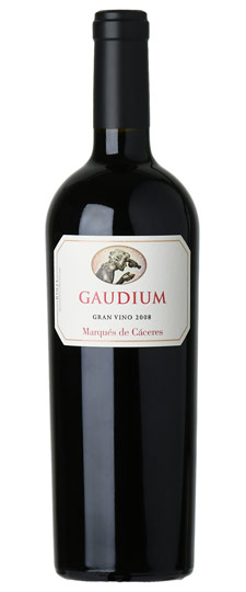 Wine Gaudium Rioja 2004 on