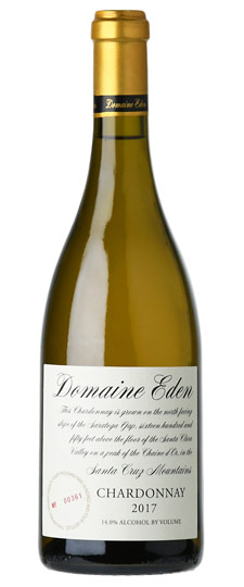 2017 Domaine Eden Santa Cruz Mountains Chardonnay - SKU 1529924