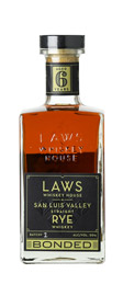 LAWS Whisky House 6 Year Old Bottled in Bond San Luis Valley Straight Rye Whiskey (750ml) 