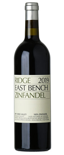 2019 Ridge Vineyards "East Bench" Dry Creek Valley Zinfandel