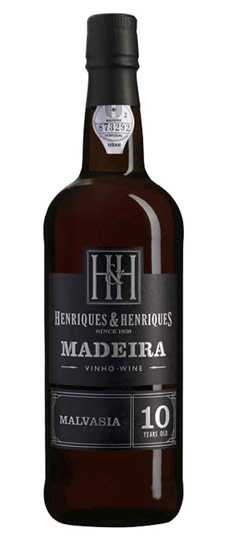 Henriques & Henriques (H&H) 10 Year Old Malvasia (Malmsey) Madeira