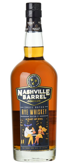 Nashville Barrel Company Batch #2 Small Batch Straight Rye Whiskey (750ml)