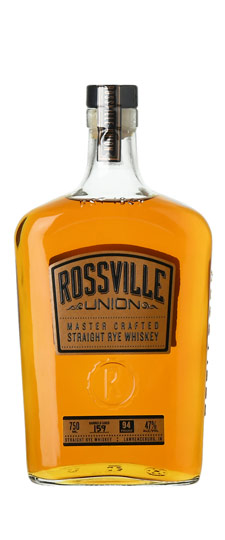 Rossville Union "Master Crafter"  Straight Indiana Rye Whiskey (750ml)