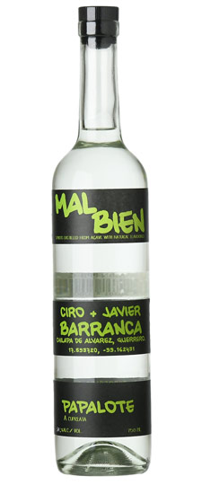 Mal Bien Black Tape "Ciro + Javier Barranca" Batch 1020JB Papalote (Cupreata) Chilapa de Alvarez Guerrero Agave Spirits (Uncertified Mezcal) (750ml)