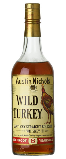 Wild Turkey 8 Year Old 101 proof Kentucky Straight Bourbon Whiskey