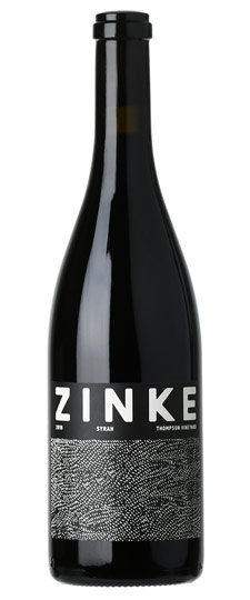 2018 Zinke Wine Co."Thompson Vineyard" Santa Barbara County Syrah