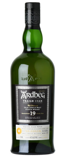 Ardbeg 19 Year Old "Traigh Bhan - 2021 Release" Batch #3 Islay Single Malt Scotch Whisky (750ml)