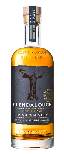 Glendalough "Single Cask" Canteiro Aged Madeira Finish Irish Whiskey (750ml)