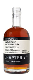 2007 Glen Elgin 13 Year "Chapter 7, A Whisky Anthology - Monologue #19" Ruby Port & Oloroso Sherry Octave Finished Speyside Single Malt Scotch Whisky (700ml) 