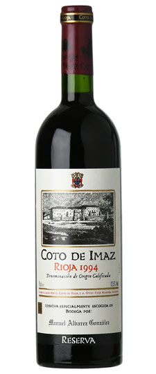 1994 Coto de Imaz Reserva Rioja