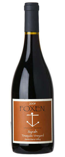2008 Foxen "Tinaquaic Vineyard" Santa Maria Valley Syrah