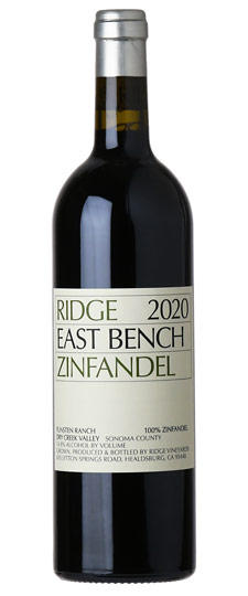 Ridge Vineyards Three Valleys Zinfandel Sonoma County