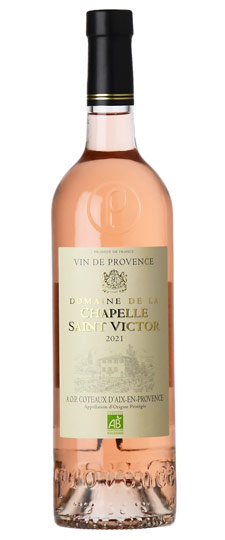 2021 Domaine La Chapelle Saint Victor Coteaux Daix En Provence Rosé Sku 1608031 