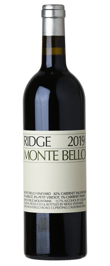 2019 Monte Bello - Ridge Vineyards