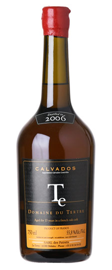 2006 Du Tertre 15 Year Old Single Barrel Cask Strength Calvados Pays d'Auge (750ml)