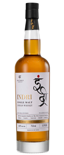 Indri "Trini" Indian Single Malt Whisky (750ml)