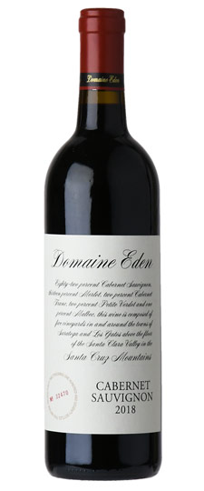 2018 Domaine Eden Santa Cruz Mountains Cabernet Sauvignon